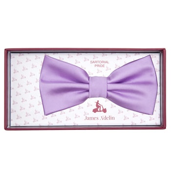 JASATINB James Adelin Luxury Satin Weave Pre Tied Bow Tie