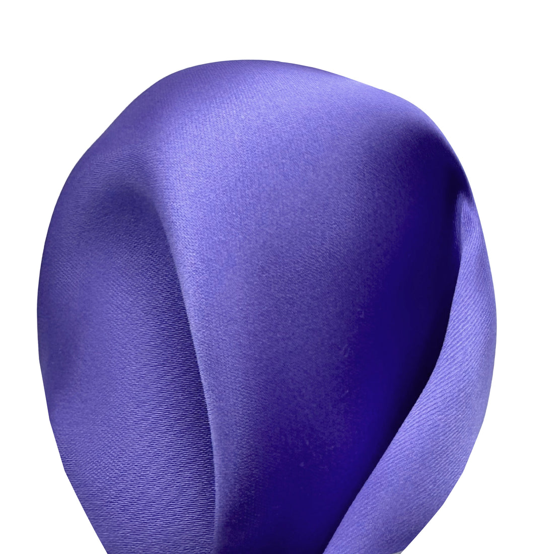 James Adelin Luxury Satin Weave Pocket Square in Purple