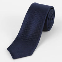 M19547T James Adelin Mens Silk Square Weave Neck Tie