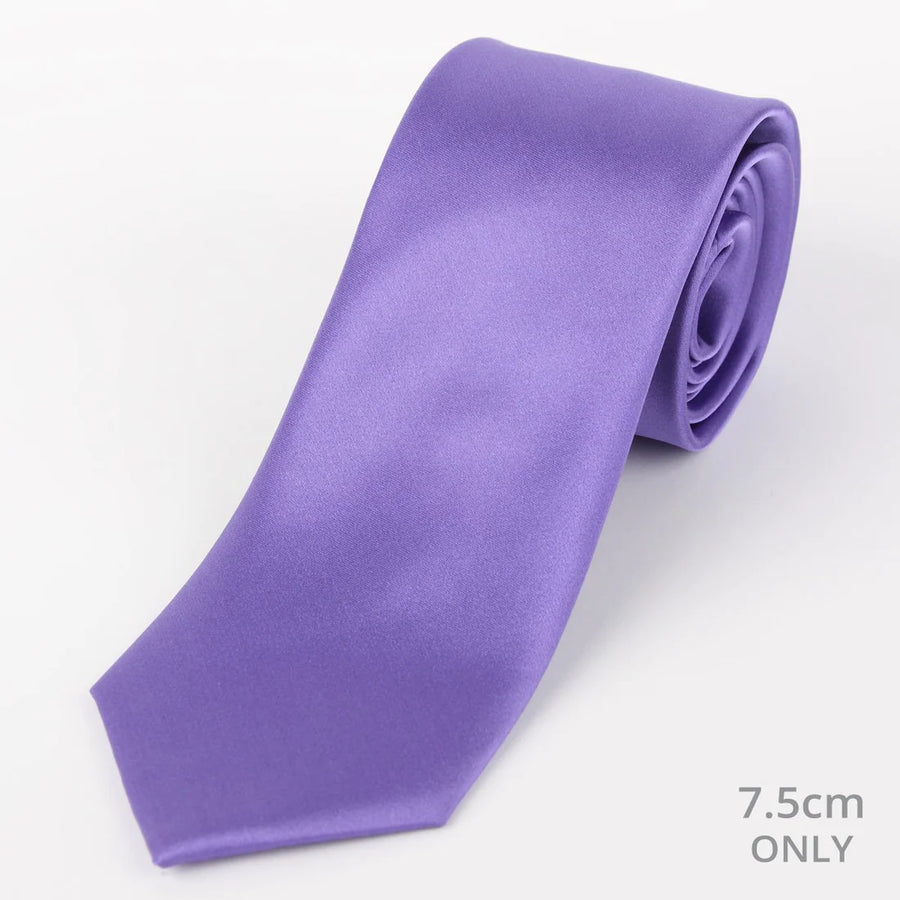 M19548T James Adelin Mens Satin Silk Neck Tie