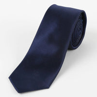 M19548T James Adelin Mens Satin Silk Neck Tie