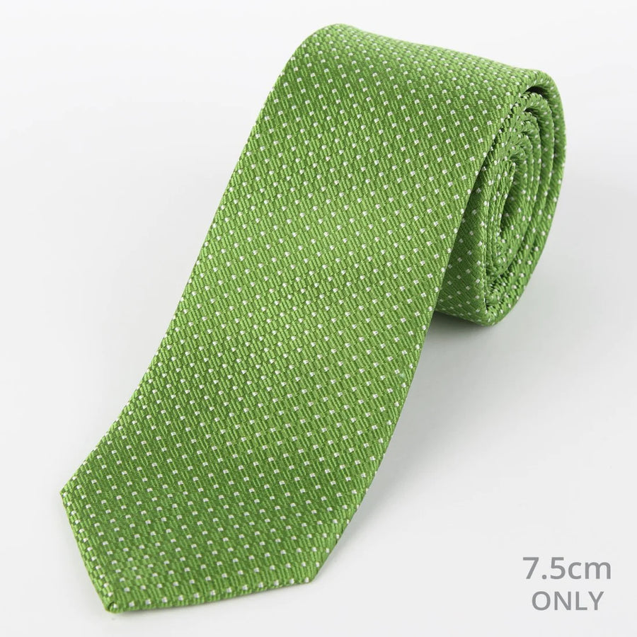 M19550T James Adelin Mens Silk Spotted Textured Weave Neck Tie