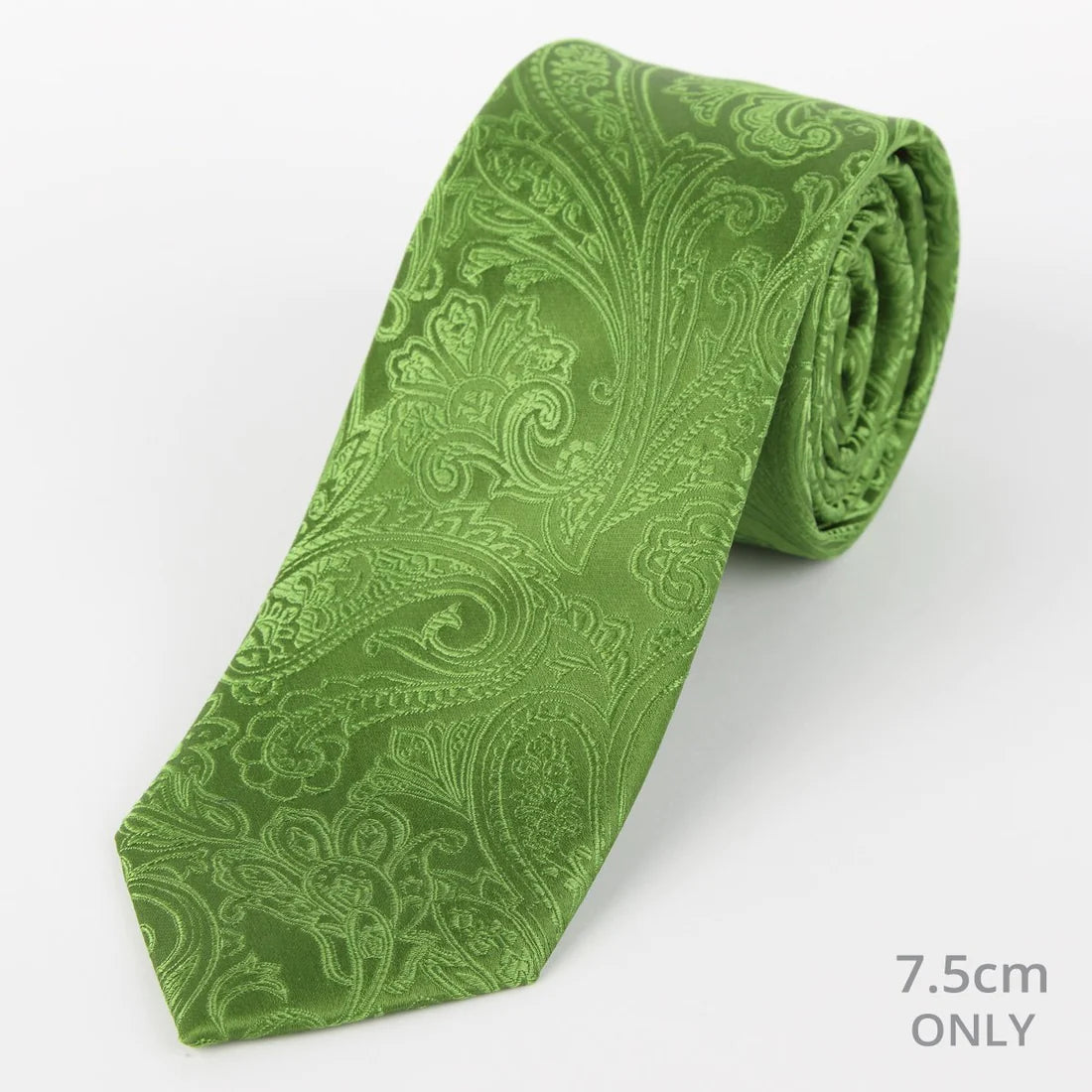 M19555T James Adelin Mens Paisley Silk Neck Tie