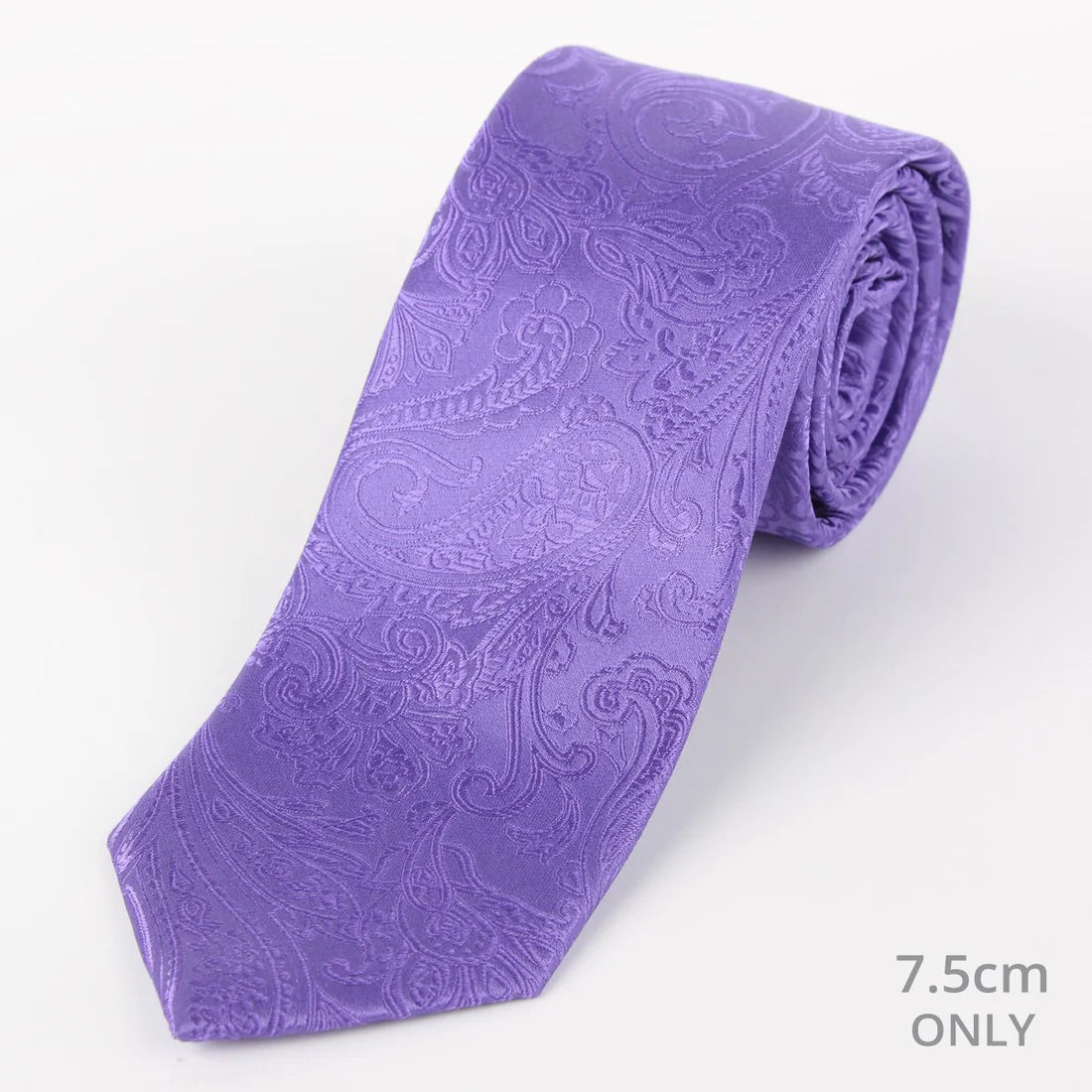 M19555T James Adelin Mens Paisley Silk Neck Tie