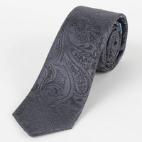 M19555T James Adelin Mens Paisley Silk Neck Tie