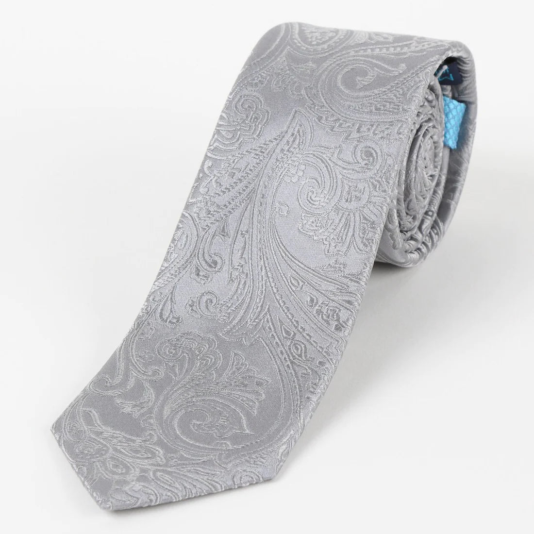 M19555T James Adelin Mens Paisley Silk Neck Tie