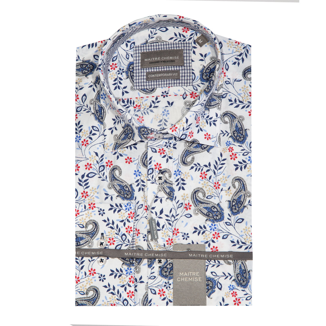 Maitre Chemise Paisley Print Shirt