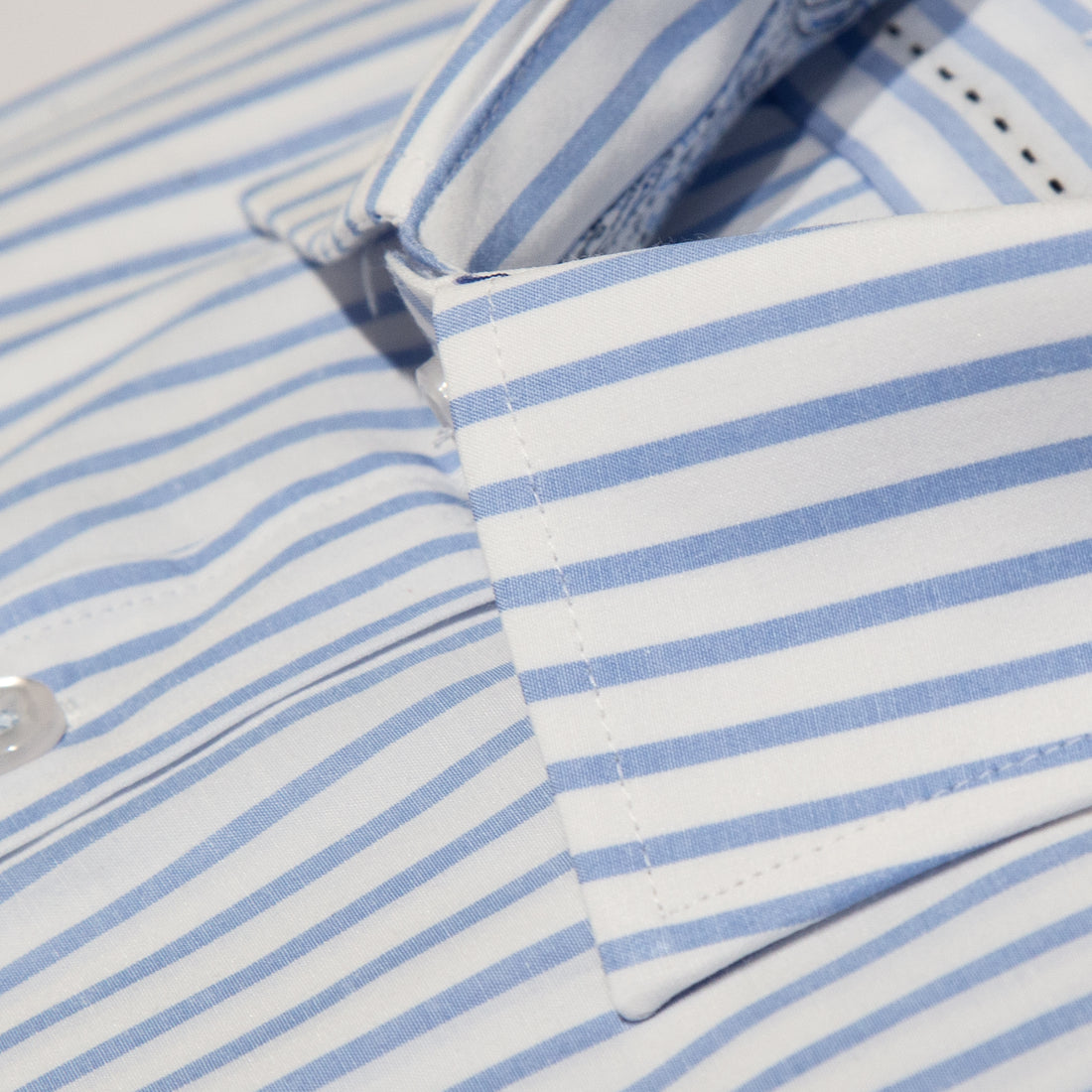 Maitre Chemise Bengal Stripe Blue Shirt