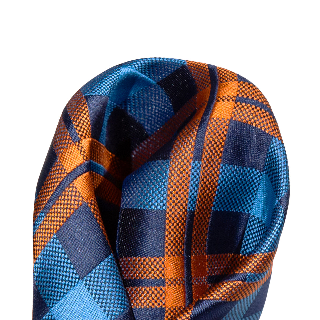 JACHECKH James Adelin Luxury Check Pocket Square