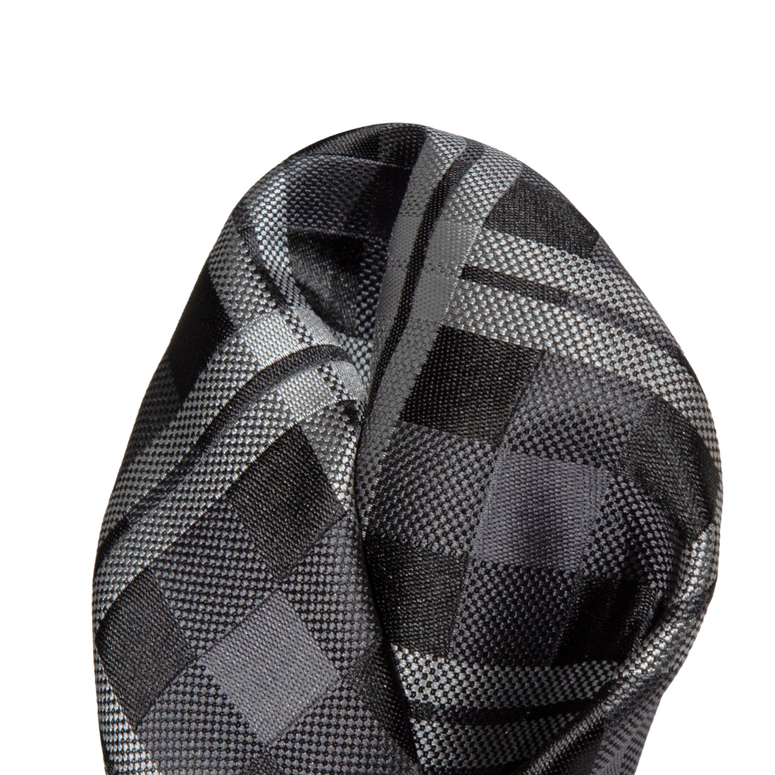 JACHECKH James Adelin Luxury Check Pocket Square