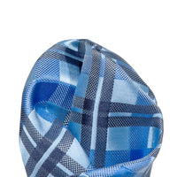 JACHECKH James Adelin Luxury Check Pocket Square