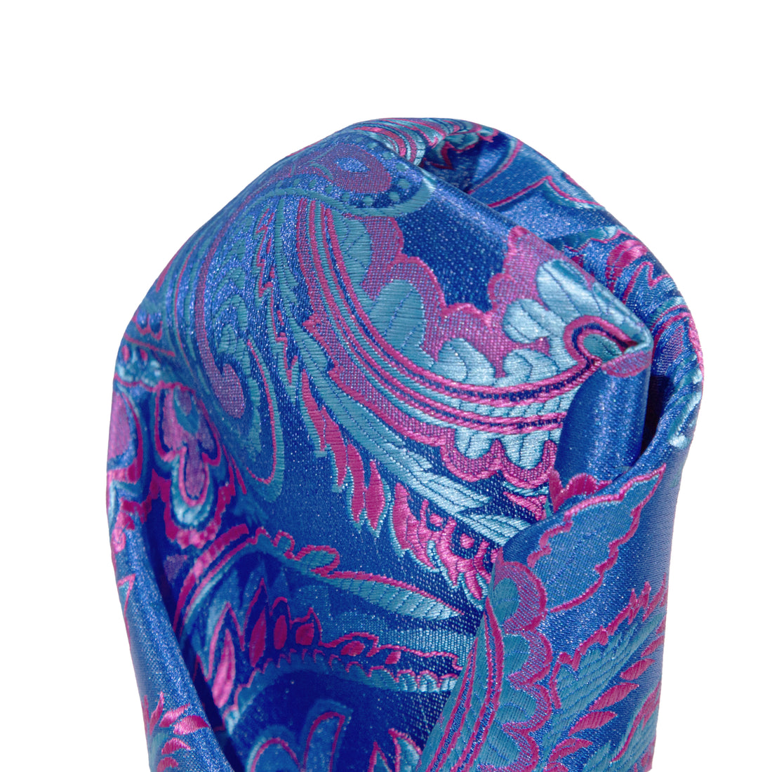 JAPAISLEYH James Adelin Luxury Paisley Pocket Square