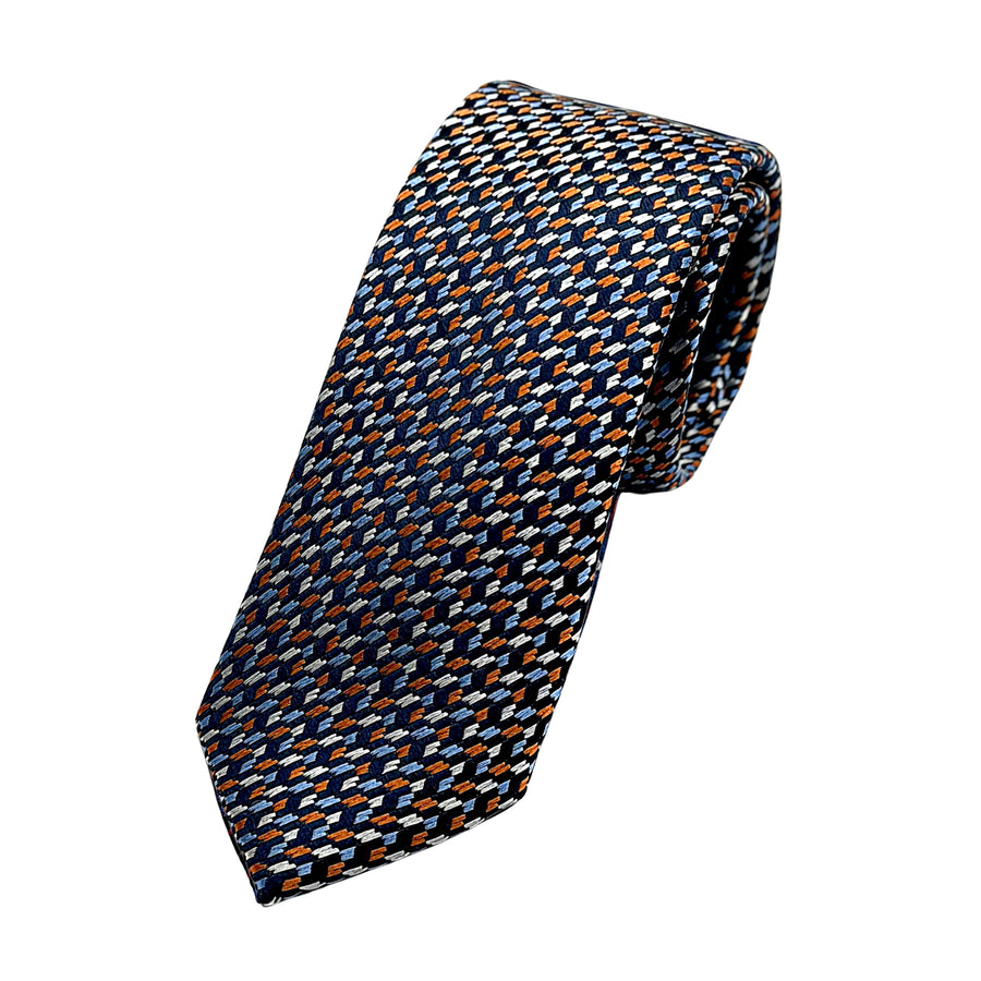 James Adelin Luxury Silk Neck Tie in Textured Design