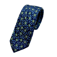 James Adelin Luxury Silk Neck Tie in Floral Design