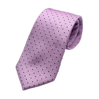 James Adelin Mens Luxury Silk Neck Tie in Textured Spotted Weave Design