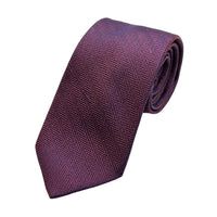 James Adelin Mens Luxury Silk Neck Tie in Herringbone Weave Design