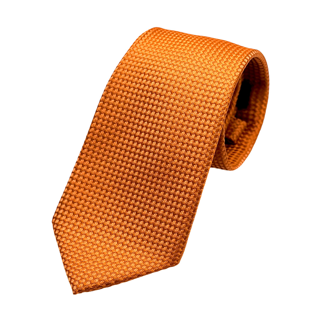 James Adelin Mens Luxury Silk Neck Tie in Subtle Textured Weave Design