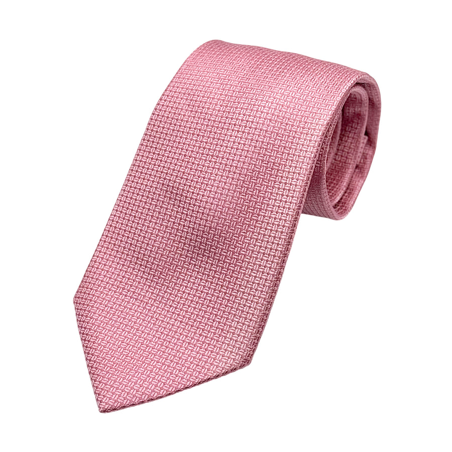 James Adelin Mens Luxury Silk Neck Tie in Subtle Textured Weave Design