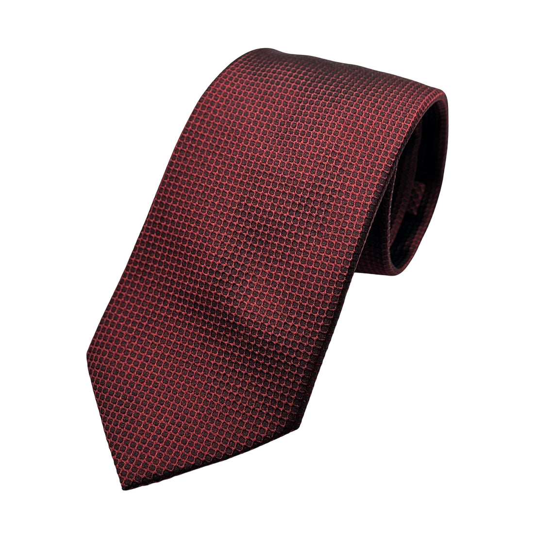 James Adelin Mens Luxury Silk Neck Tie in Subtle Textured Weave Design