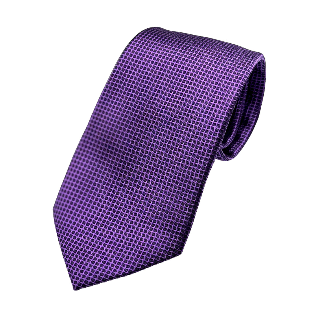 James Adelin Mens Luxury Silk Neck Tie in Subtle Textured Weave Design