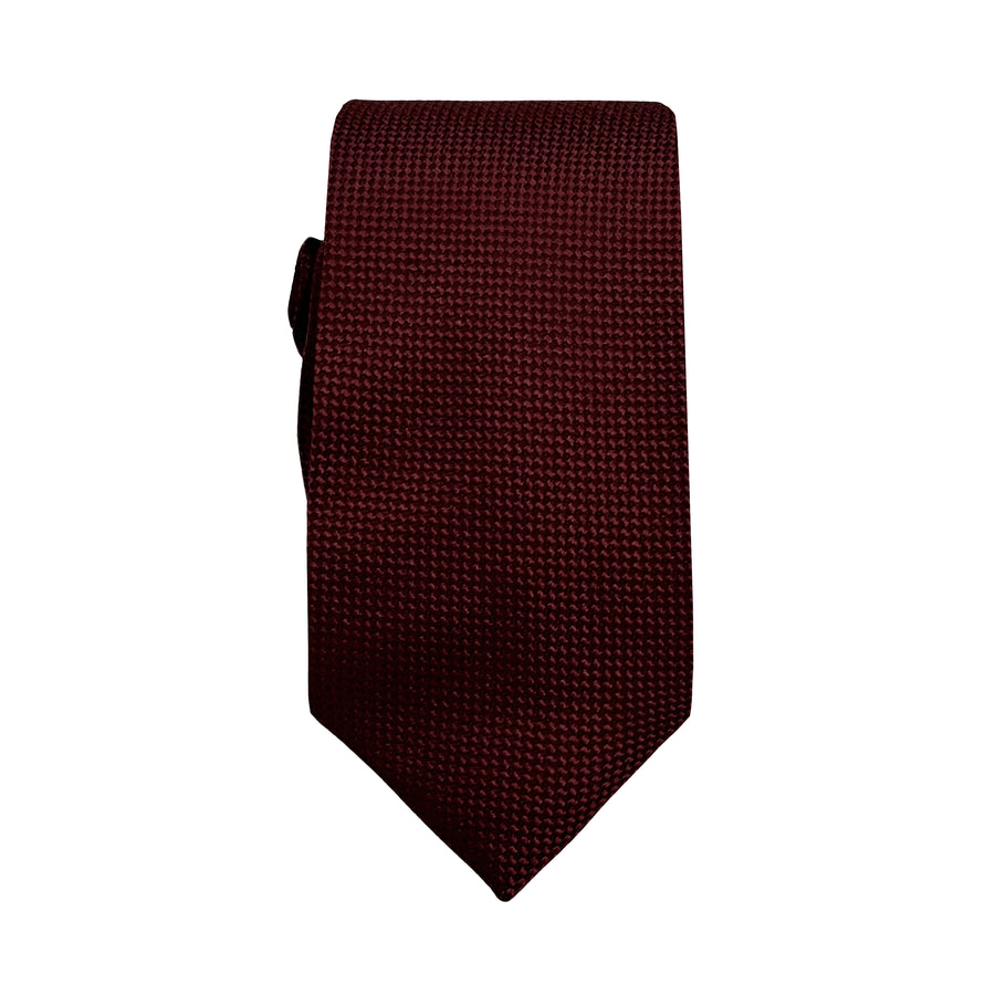 JAOXFORDSLIMT James Adelin Luxury Oxford Weave 6.5cm Width Tie