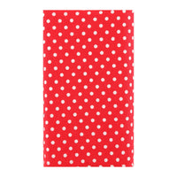 James Adelin Pocket Square, Flower and Bow Tie Combo in Red and White Polka Dot