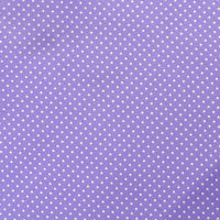 James Adelin Luxury Mini Spot Pocket Square in Purple and White