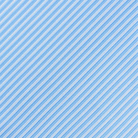 James Adelin Luxury Mini Stripe Pocket Square in Sky and White