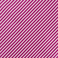 James Adelin Luxury Mini Stripe Pocket Square in Magenta and White