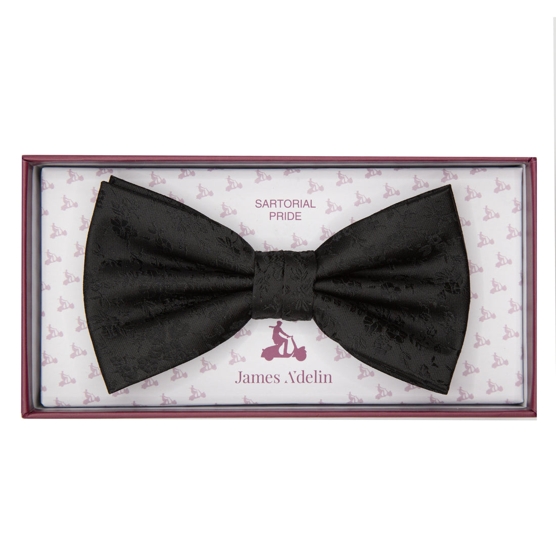 JAFLORALB James Adelin Luxury Floral Pre Tied Bow Tie