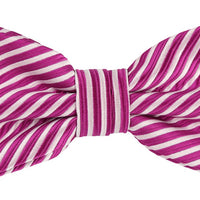 JASSTRIPEB James Adelin Luxury Pre Tied Bow Tie Diagonal Mini Stripe