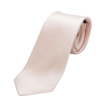 Light Pink Satin Neck Tie