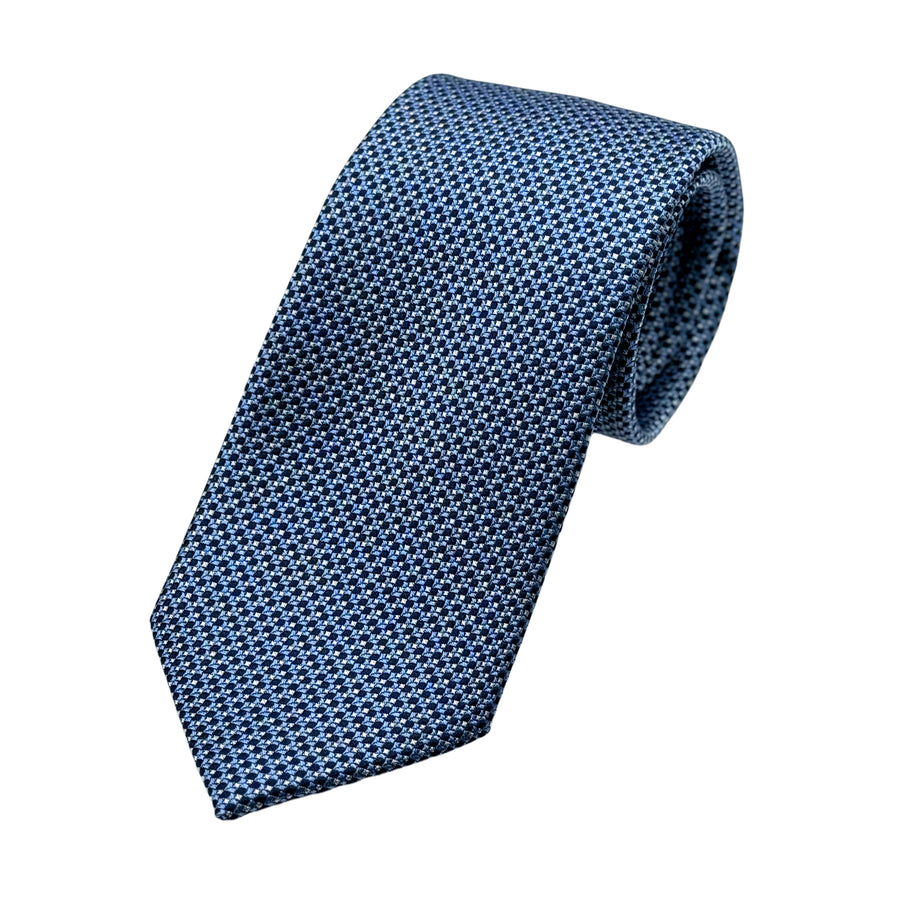 James Adelin Mens Luxury Silk Neck Tie in Textured Weave Design