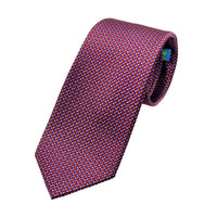 James Adelin Mens Luxury Silk Neck Tie in Textured Weave Design