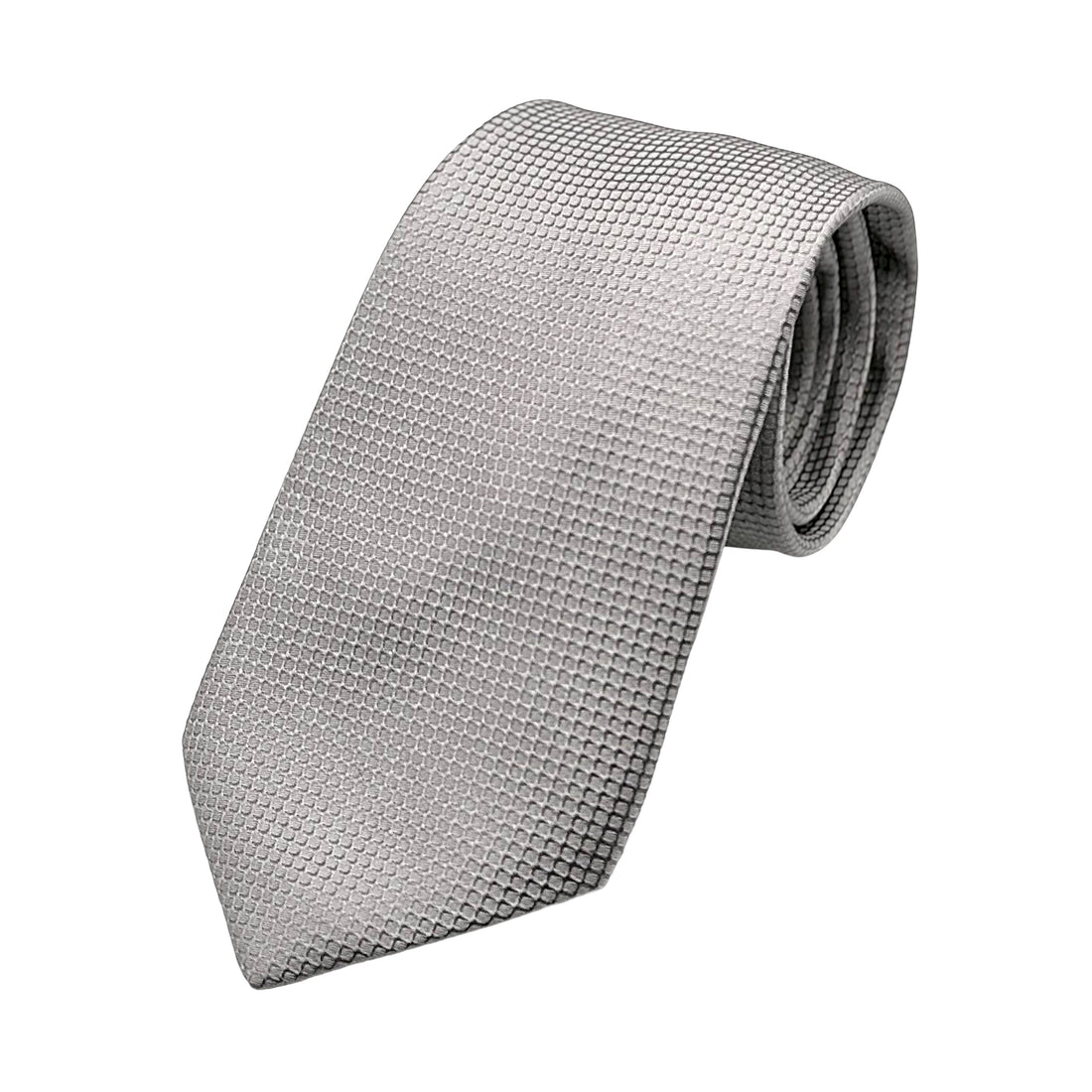 James Adelin Mens Luxury Silk Neck Tie in Subtle Textured Weave Design