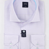 james adelin mens business shirt in lilac cotton