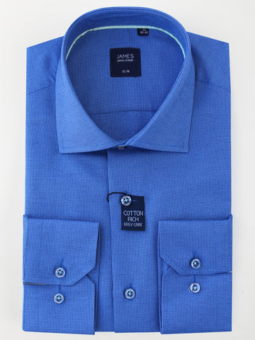 James Adelin Long Sleeve Shirt in Royal